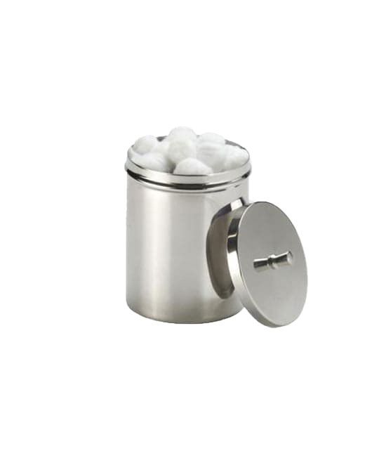 BOITE A COTON INOX 11 X 14 CM-IS