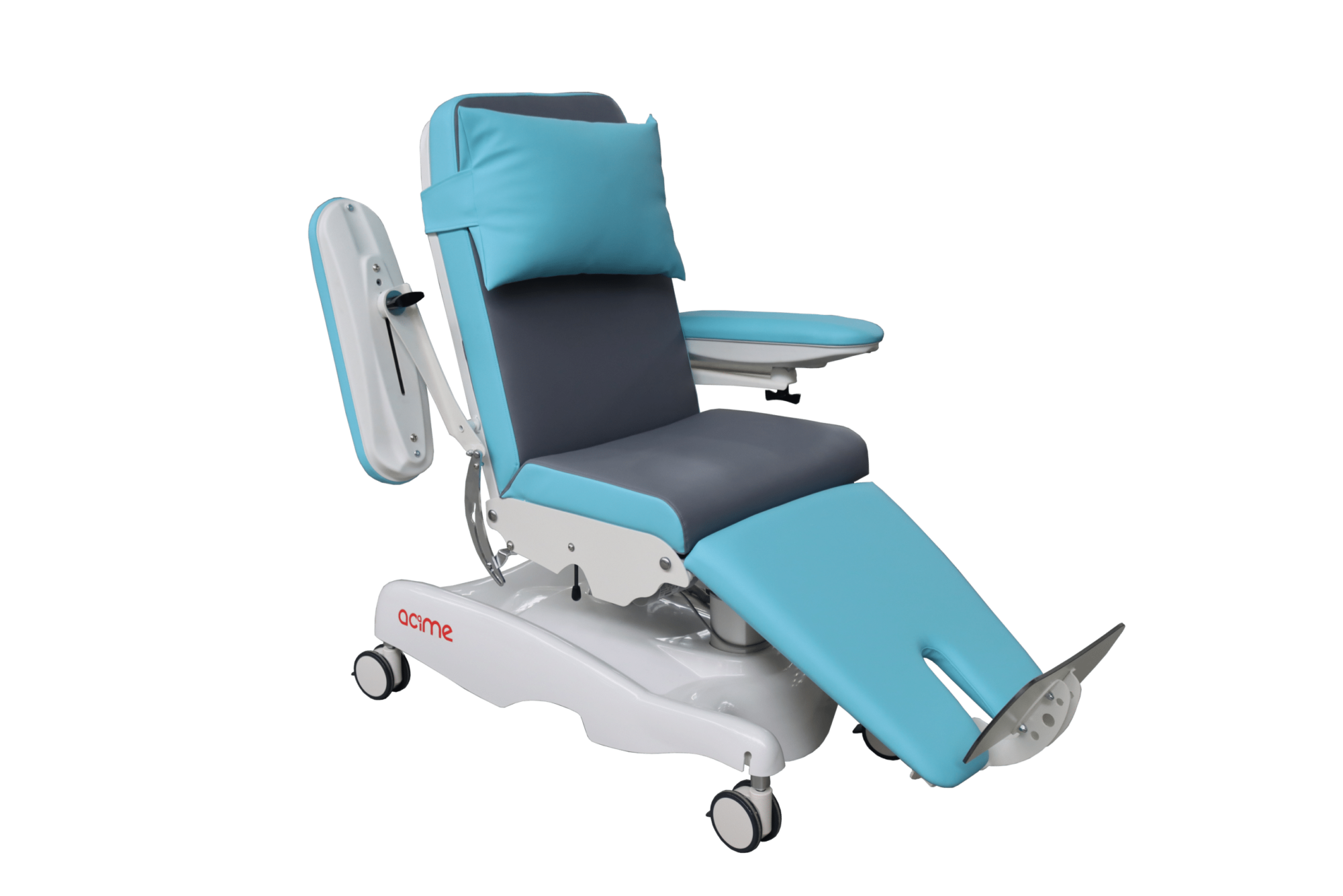 FAUTEUIL A ACCOUDOIRS DHC FUSION A HAUTEUR FIXE PNEUMATIQUE 62 CM