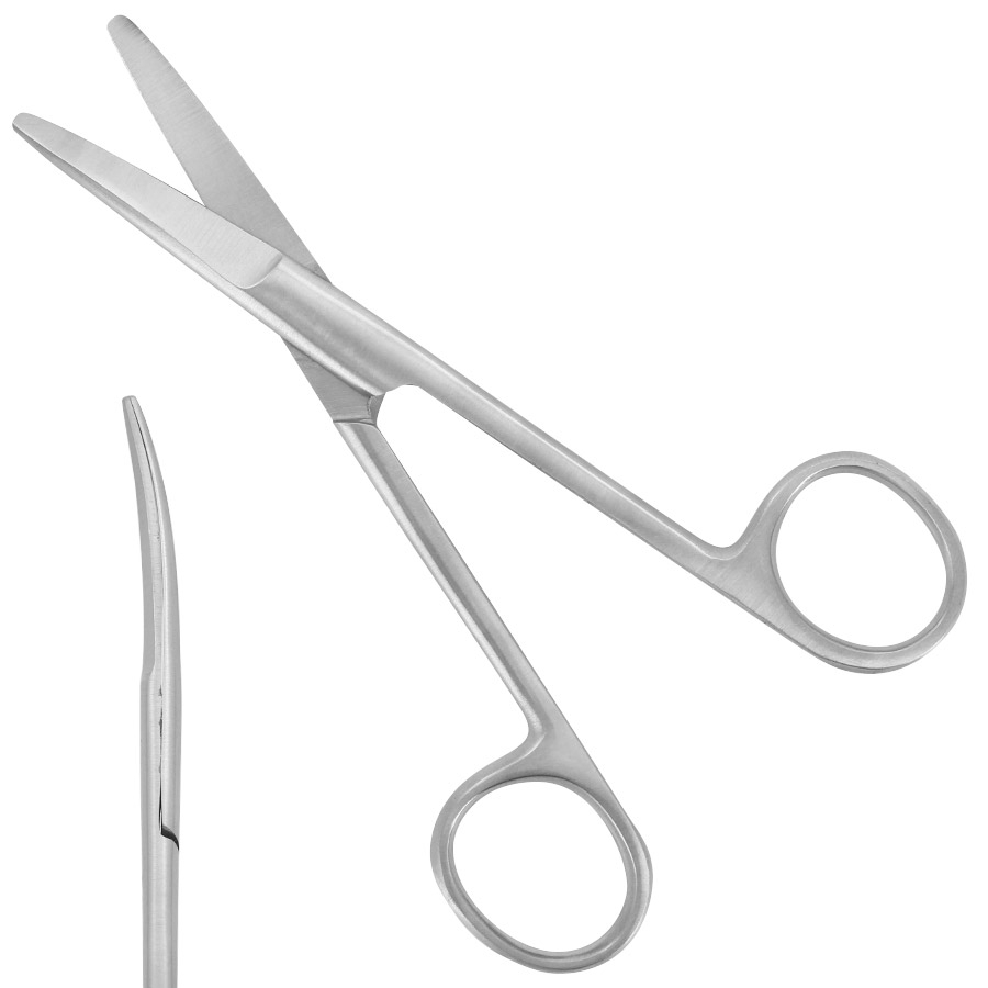 CISEAUX MAYO COURBES 14 CM-IS HOLTEX